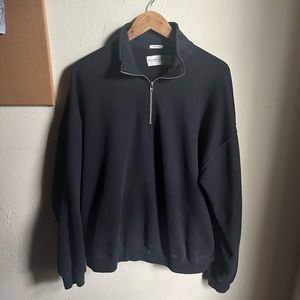Abercrombie Oversized Quarter Zip